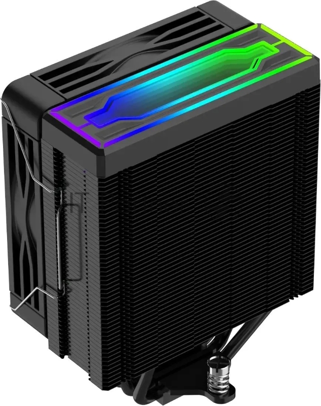 Устройство охлаждения (кулер) Bloody BD-AC205-ARGB1 ARGB Soc-AM5/AM4/1151/1200/2066/1700 черный 4-pin 14-26dB Al+Cu LCD 205W 513gr Ret (BD-AC205-ARGB1-BK)