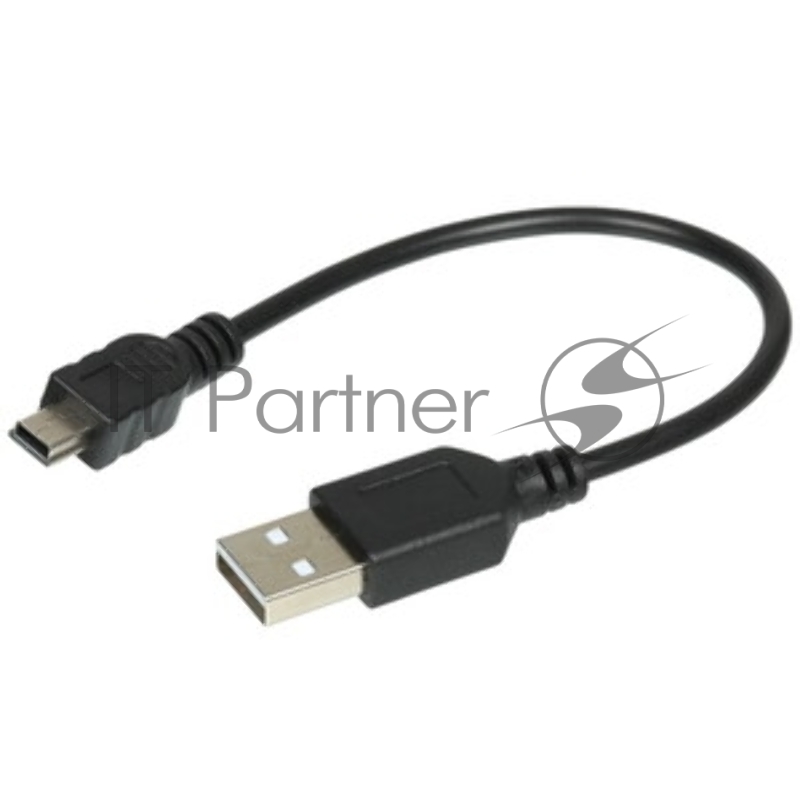 Кабель REXANT (18-1131-2) Шнур mini USB (male) - USB-A (male) 0.2M черный