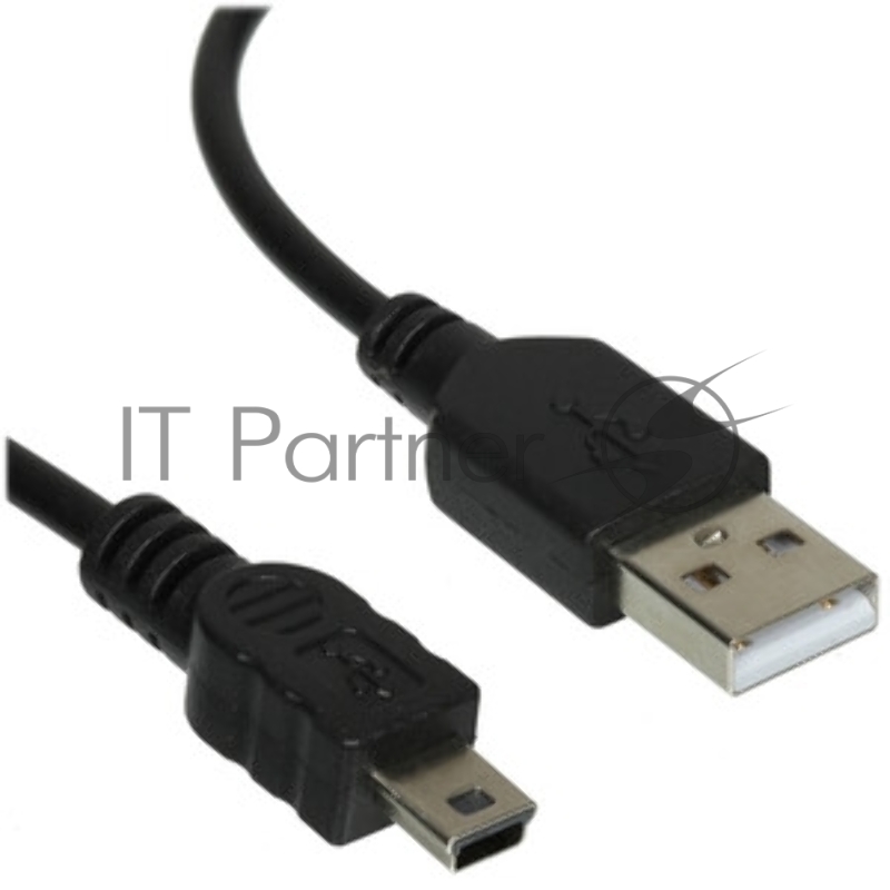 Кабель REXANT (18-1131-2) Шнур mini USB (male) - USB-A (male) 0.2M черный