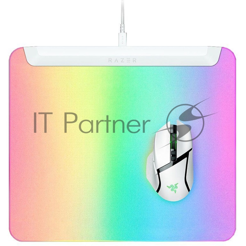 Игровой коврик для мыши Razer Firefly V2 Pro White Hard Surface Mouse Mat