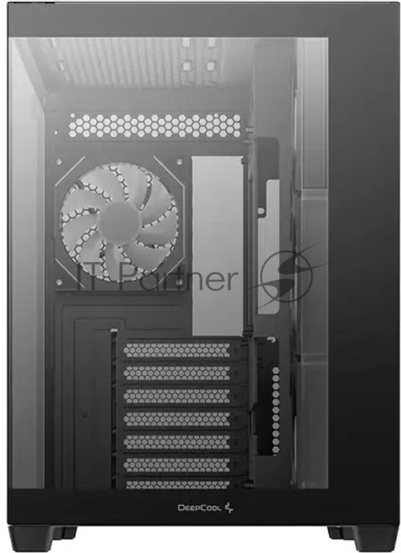 Корпус Deepcool CG530 4F черный без БП ATX 2x120mm 2x140mm 2xUSB2.0 1xUSB3.0 audio bott PSU