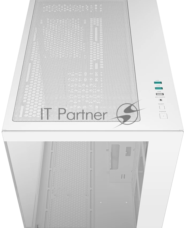 Корпус Deepcool CG530 WH белый без БП ATX 2x120mm 2x140mm 2xUSB2.0 1xUSB3.0 audio bott PSU