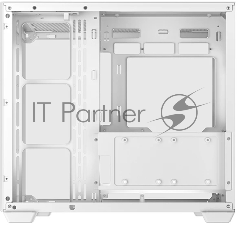 Корпус Deepcool CG530 WH белый без БП ATX 2x120mm 2x140mm 2xUSB2.0 1xUSB3.0 audio bott PSU