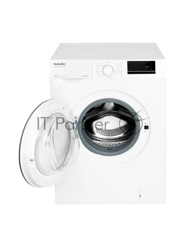 Стиральная машина SMILE SWM7W1000 белый, загрузка фронтальная 7 кг, 1000 об/мин, класс: А+