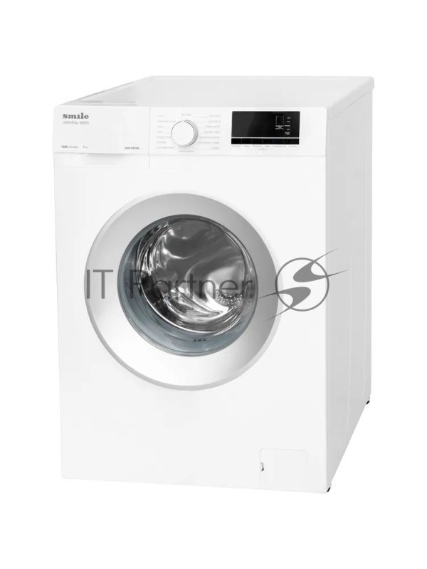 Стиральная машина SMILE SWM7W1000 белый, загрузка фронтальная 7 кг, 1000 об/мин, класс: А+