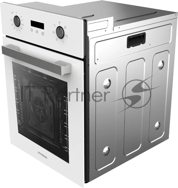 Духовой шкаф Электрический Hyundai HEO 45411 WG белый стекло