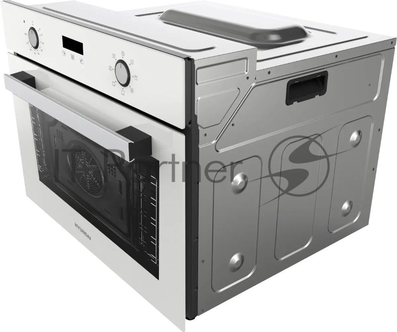 Духовой шкаф Электрический Hyundai HEO 64512 WG стекло белое