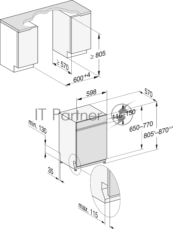 Посудомоечная машина G7110SCUCLST AUTODOS MIELE
