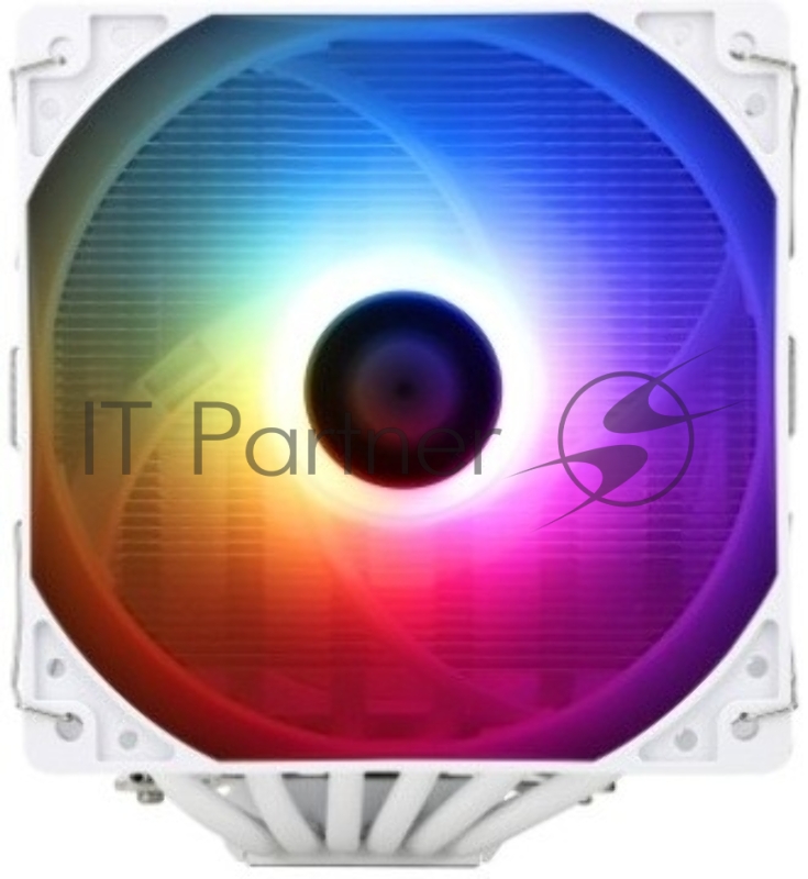 Кулер для процессора/ Thermalright Peerless Assassin 120 SE White ARGB (4-pin PWM, 155mm, Ni/CU, 6x6mm, ARGB, 2x120mm, 66.17CFM, 25.6dBA, 1550RPM, S: 1700, 1200, 115X, AM5, AM4)