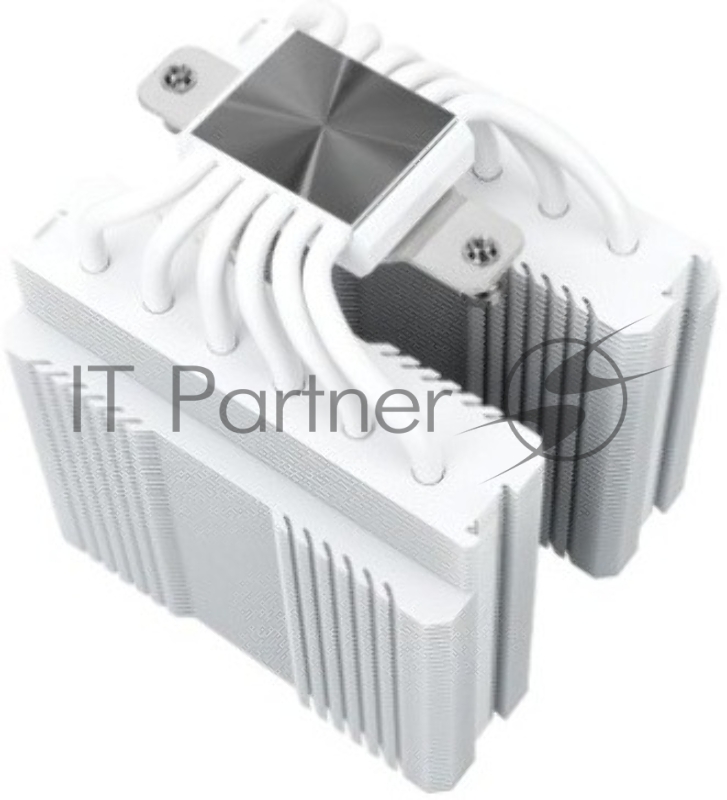 Кулер для процессора/ Thermalright Peerless Assassin 120 SE White ARGB (4-pin PWM, 155mm, Ni/CU, 6x6mm, ARGB, 2x120mm, 66.17CFM, 25.6dBA, 1550RPM, S: 1700, 1200, 115X, AM5, AM4)