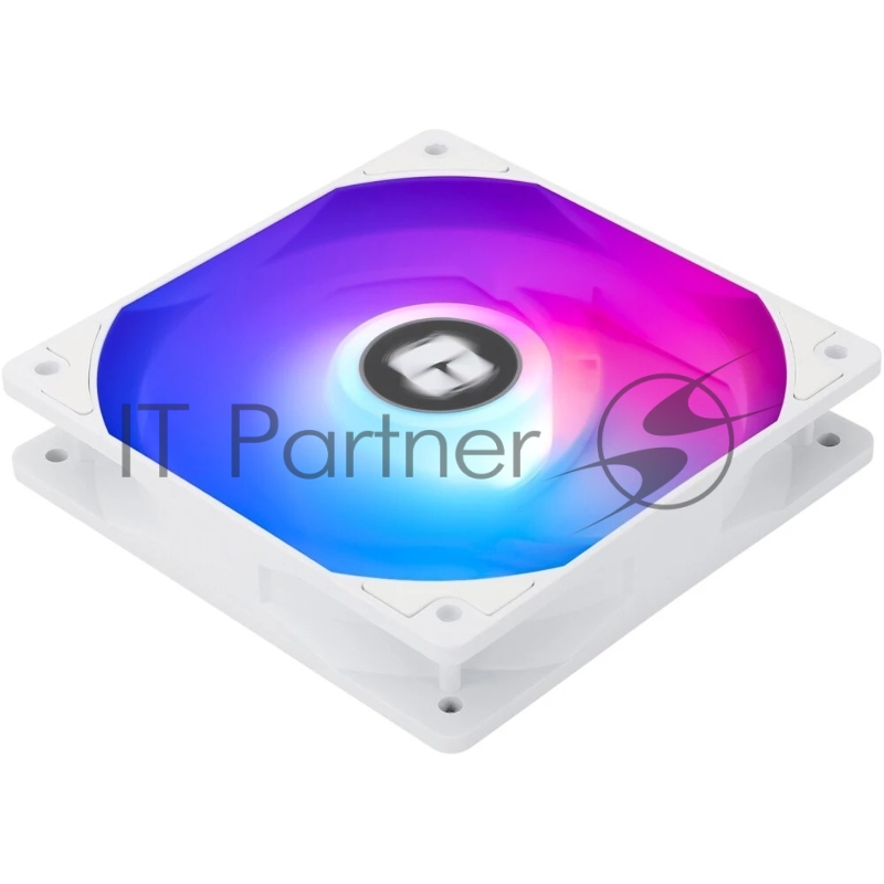 Кулер для корпуса/ Thermalright TL-C12CW-S (120x120x25mm, 4-pin PWM, ARGB, 66.17CFM, 25.6dBA, 1550RPM, White)