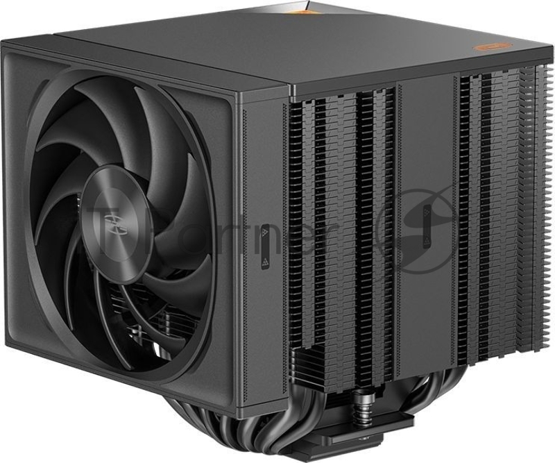 Устройство охлаждения(кулер) PcCooler RZ820 Soc-AM5/AM4/1200/1700/1851 черный 4-pin Al+Cu 300W Ret (RZ820-BKNWNX-GL)