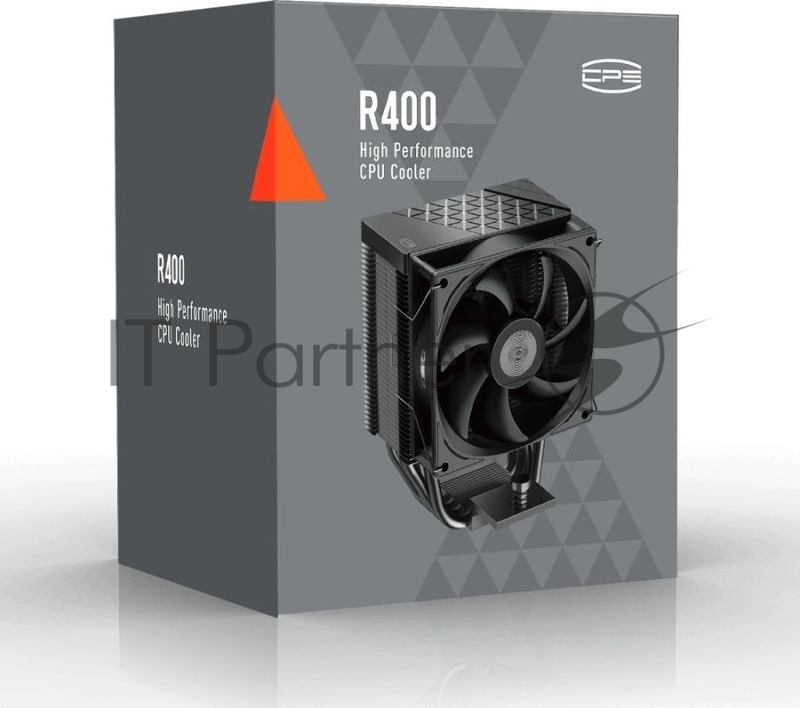 Устройство охлаждения (кулер) PcCooler R400 Soc-AM5/AM4/1200/1700/1851 черный 4-pin Al+Cu 180W Ret (R400-BKNWYX-US)