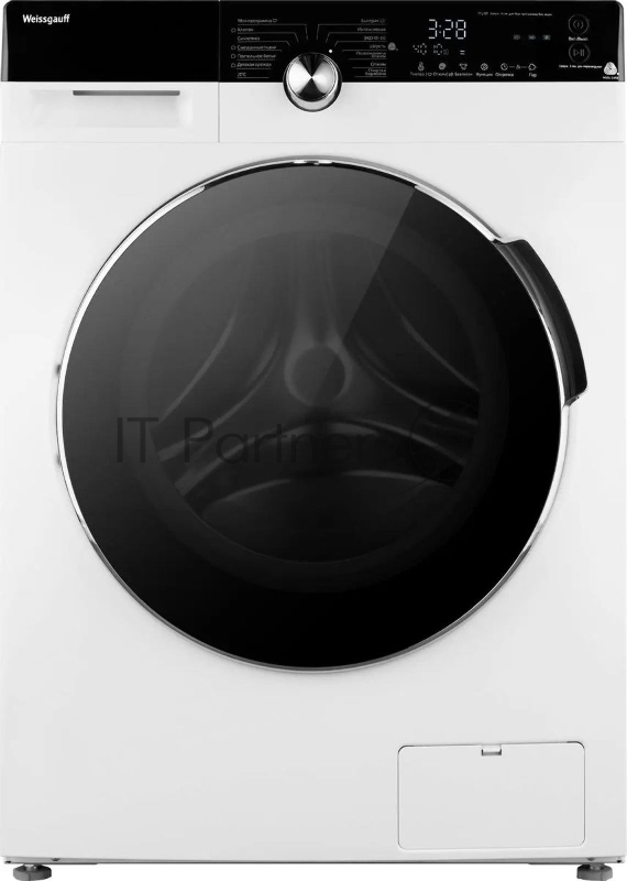 Стиральная машина Weissgauff WM 4027 Inverter Steam (431558) белый, загрузка фронтальная 7 кг, 1200 об/мин, класс: А