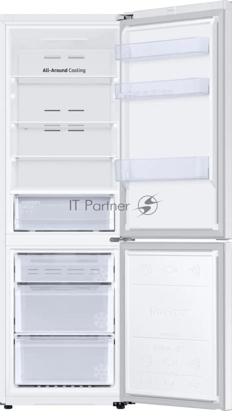 Холодильник Samsung RB34C670EWW/EF 2-хкамерн. белый