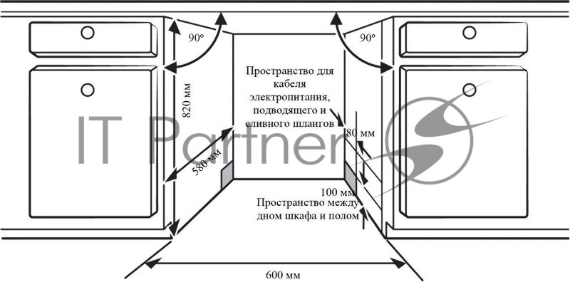 Посудомоечная машина Weissgauff BDW 6036 D AutoOpen