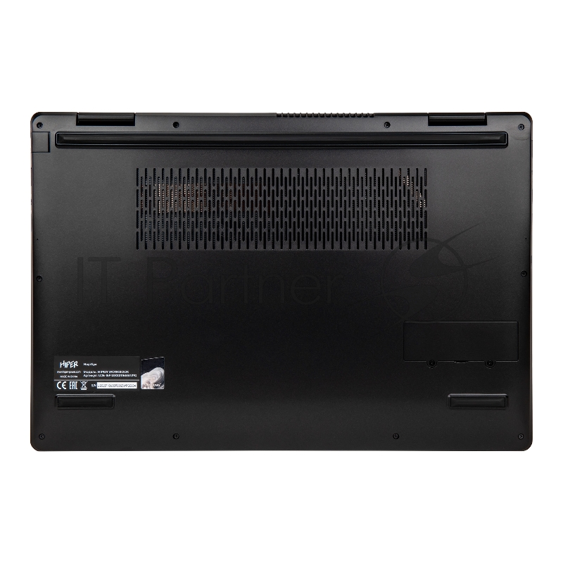Ноутбук HIPER Workbook U26 15.6(1920x1080 IPS)/Intel N-series N100(0.8Ghz)/8192Mb/256SSDGb/n UHD Graphics/Cam/BT/WiFi/38WHr/war 1y/1.5kg/Black/Win11Pro