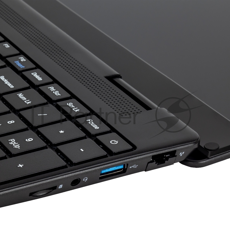 Ноутбук HIPER Workbook U26 15.6(1920x1080 IPS)/Intel N-series N100(0.8Ghz)/8192Mb/256SSDGb/n UHD Graphics/Cam/BT/WiFi/38WHr/war 1y/1.5kg/Black/Win11Pro