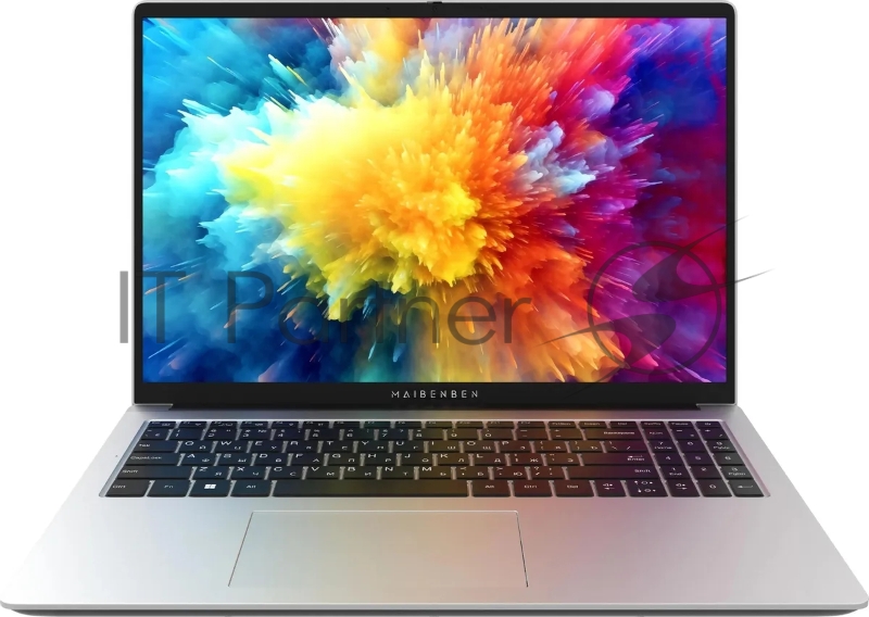 Ноутбук Maibenben M653 16 FHD IPS/R3-5400U/8Gb/512Gb SSD/UMA/W11/Silver