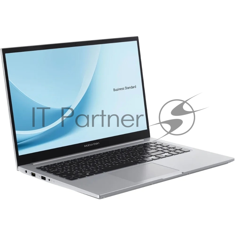 Ноутбук Maibenben B115B серебристый B115B-R571UMF1SPSRE2 15.6(1920x1080 (матовый) IPS)/AMD Ryzen 5 7430U(2.3Ghz)/16384Mb/512PCISS Radeon/Cam/BT/WiFi/48.4WHr/war 2y/1.65kg/Win11Pro + Screen 60Hz, 16:9