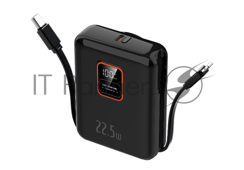 Внешний аккумулятор EOFE Power Bank G108 Black 22.5W/10000mAh