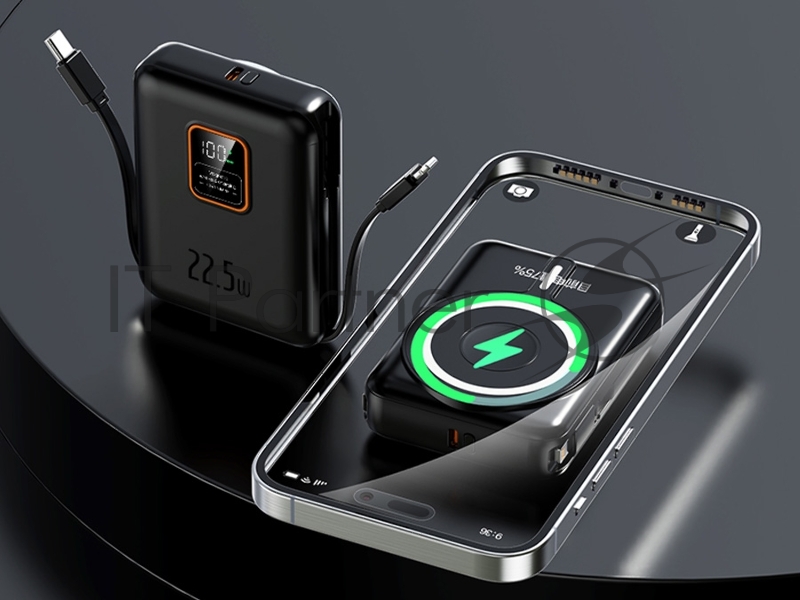 Внешний аккумулятор EOFE Power Bank G108 Black 22.5W/10000mAh