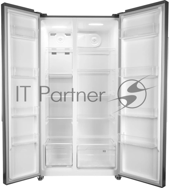 Холодильник Hyundai CS55023F 2-хкамерн. нержавеющая сталь