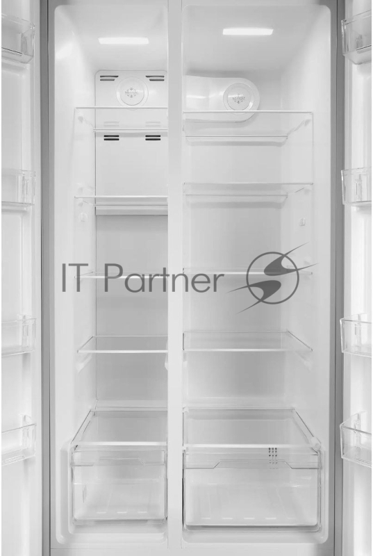 Холодильник Hyundai CS55023F 2-хкамерн. нержавеющая сталь