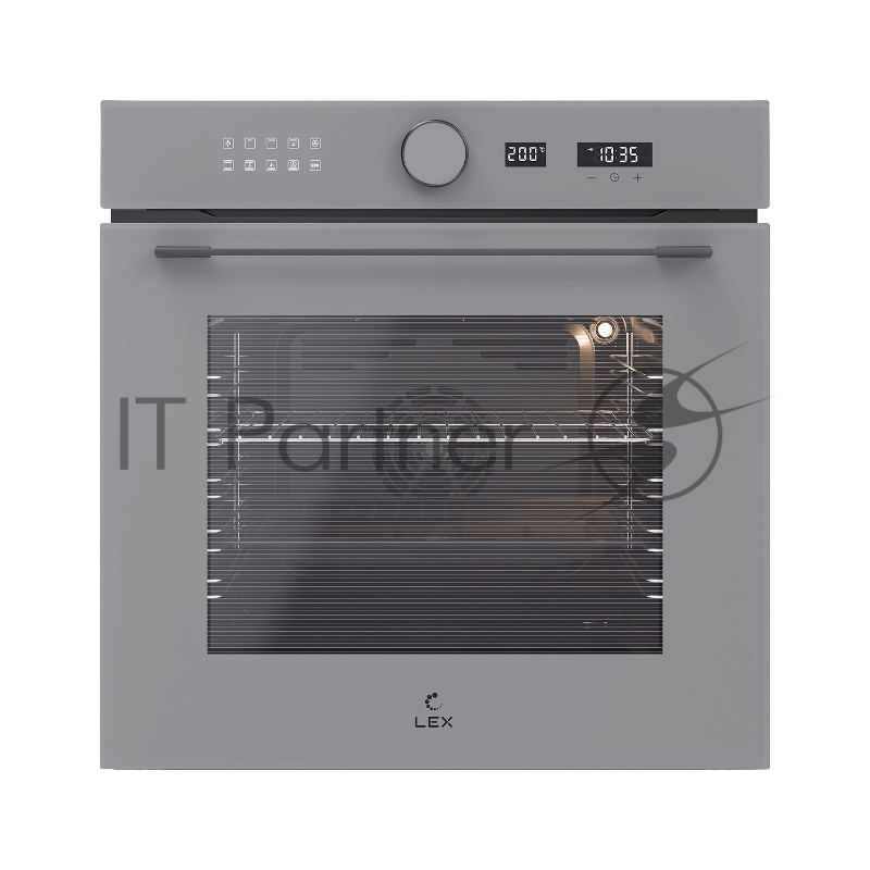 Духовой шкаф Электрический Lex EDM 1001 ONE GR стекло серое