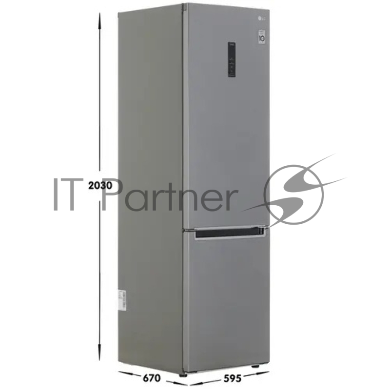 Холодильник LG GC-B509MLWM