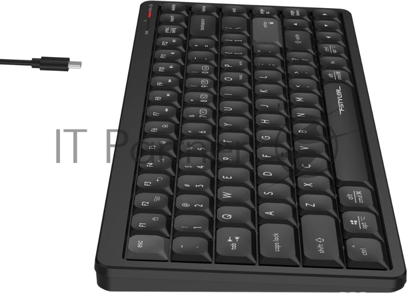Клавиатура A4Tech Fstyler FBX53C черный USB беспроводная BT/Radio slim Multimedia (FBX53C)