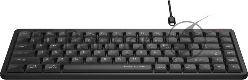 Клавиатура A4Tech Fstyler FBX53C черный USB беспроводная BT/Radio slim Multimedia (FBX53C)