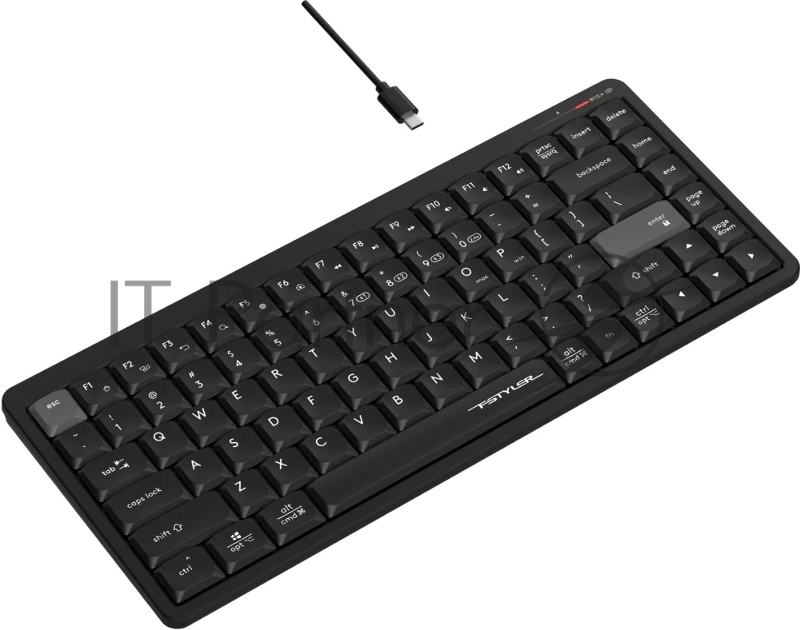 Клавиатура A4Tech Fstyler FBX53C черный USB беспроводная BT/Radio slim Multimedia (FBX53C)