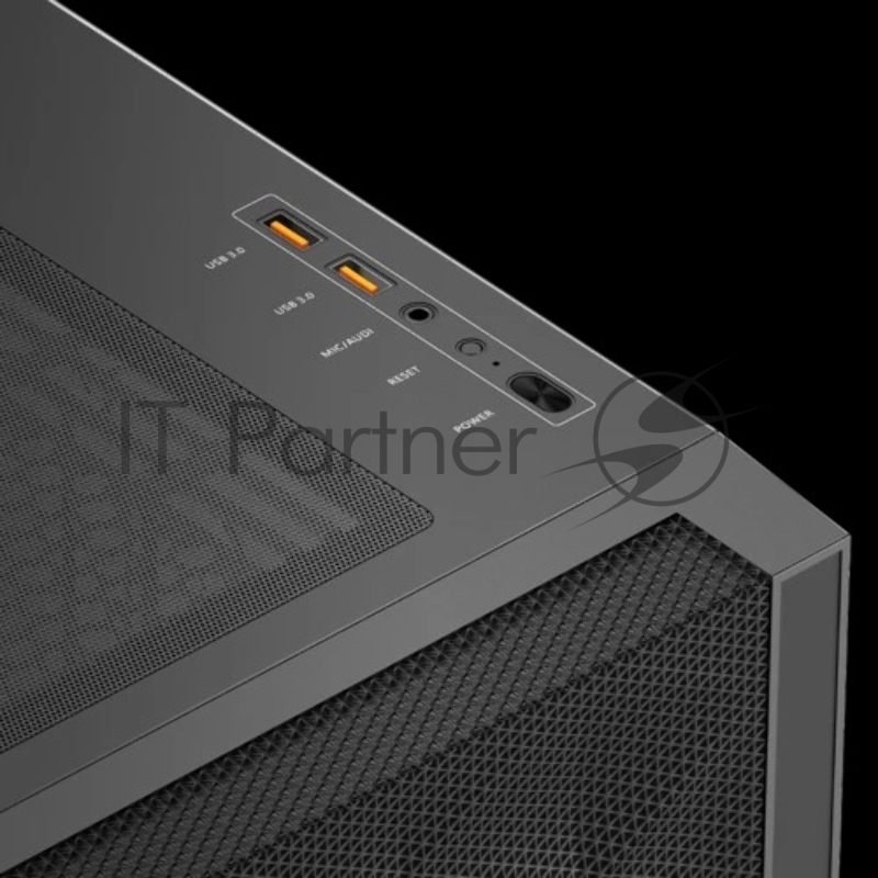 Корпус PcCooler C3D510 BK черный без БП ATX 2xUSB3.0 audio bott PSU