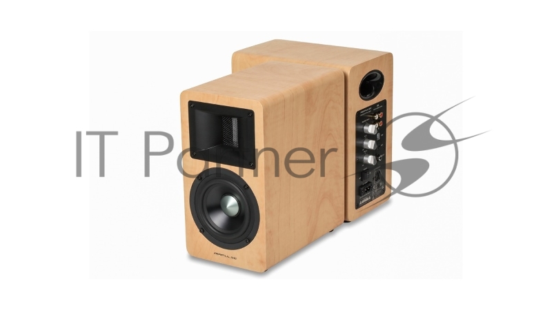 Компьютерные колонки Edifier AirPulse A80 Pinewood бежевый 100W RMS, 52Гц-40кГц, AUX, PC, USB, Bluetooth v5.0 с поддержкой aptX, оптический вход,выход на сабвуфер:20Гц ~ 80Гц, 1200m