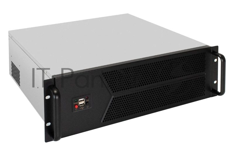 Серверный корпус ExeGate Pro 3U450-12 <RM 19, высота 3U, глубина 450, БП 2U-700ADS, 2*USB>