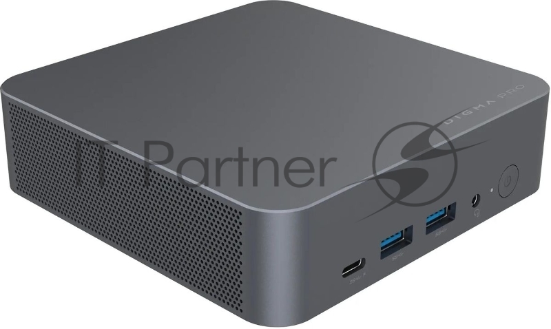 Неттоп Digma Pro Minimax X1 серый DPP5-8DXW02 i5 12450H (2) 8Gb SSD512Gb UHDG Windows 11 Professional GbitEth WiFi BT 1000W