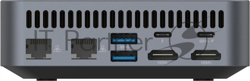 Неттоп Digma Pro Minimax X1 серый DPP5-8DXW02 i5 12450H (2) 8Gb SSD512Gb UHDG Windows 11 Professional GbitEth WiFi BT 1000W