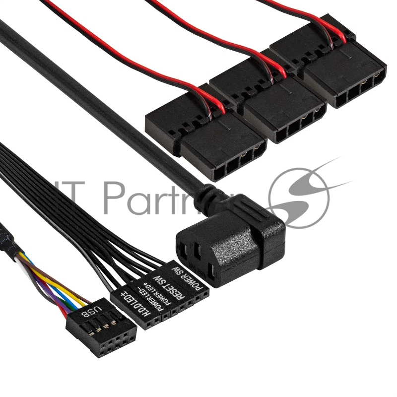 Серверный корпус ExeGate Pro 2U650-05 <RM 19, высота 2U, глубина 650,БП 2U-700ADS, 2*USB>