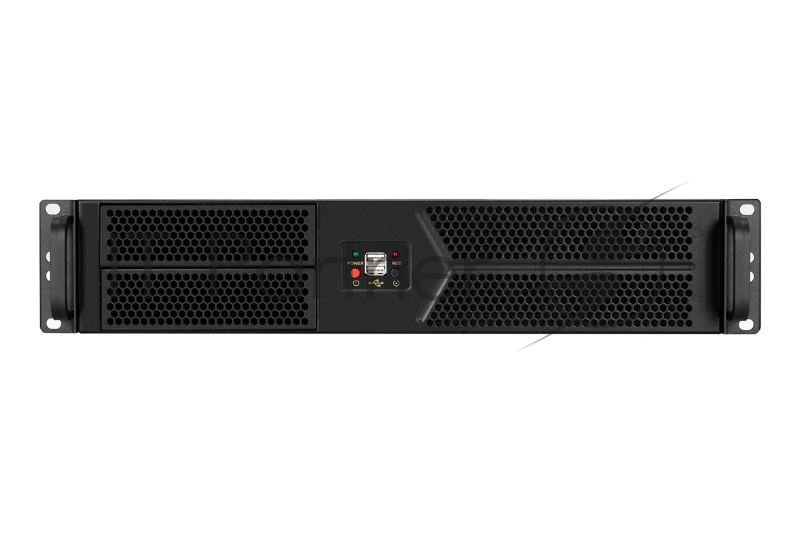 Серверный корпус ExeGate Pro 2U400-04 <RM 19, высота 2U, глубина 400, БП 1100RADS, 2*USB>