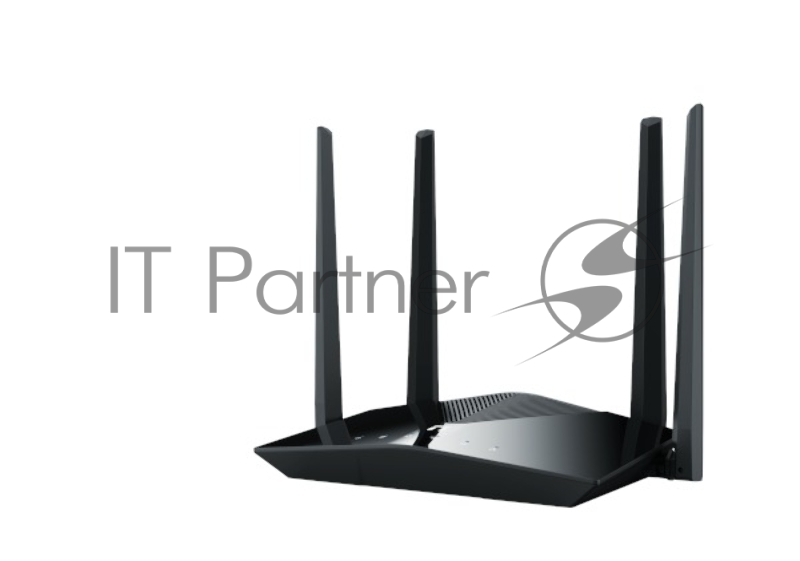 Роутер Netis W1500AG AX1500 Dual-Band Wi-Fi Router, SPEED: up to 300 Mbps at 2.4 GHz + 1201Mbps at 5 GHz, SPEC: 4 Antennas, 1x 10/100/1000M WAN Port + 3x 10/100/1000M LAN Ports, FEATURE: Router/Access Point/Repeater mode, Easy Mesh, IPv6 Supported, I