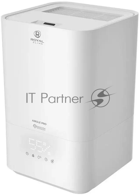 Увлажнитель воздуха Royal Clima RUH-ARP450/5.0E-WT 22Вт (ультразвуковой) белый