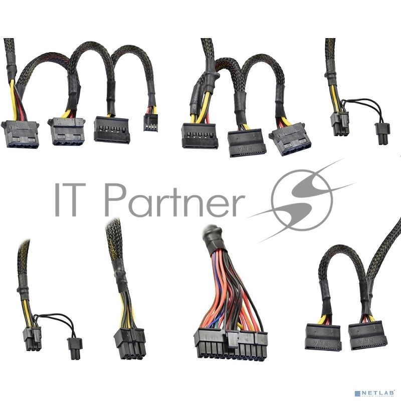 Блок питания ExeGate EX292159RUS-S, 400Вт, 80 PLUS Bronze, 120мм, черный
