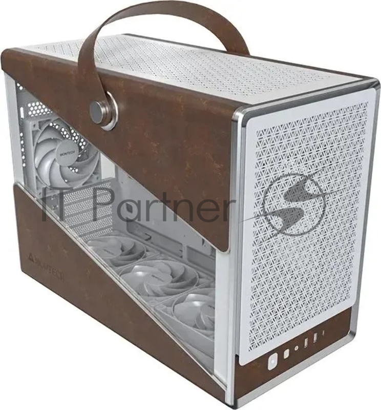 Корпус Montech Heritage PRO (W) белый без БП mATX 5x120mm 2x140mm 2xUSB3.0 audio bott PSU