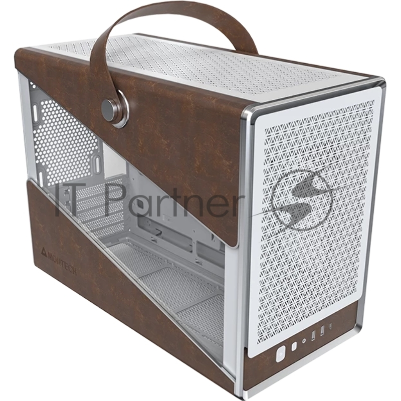 Корпус Montech Heritage (W) белый без БП mATX 9x120mm 2x140mm 2xUSB3.0 audio bott PSU