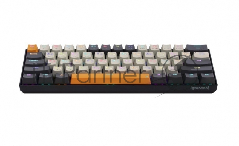 Клавиатура Redragon Caraxes Pro (71554) беспроводная, USB, Bluetooth/Радиоканал, черный
