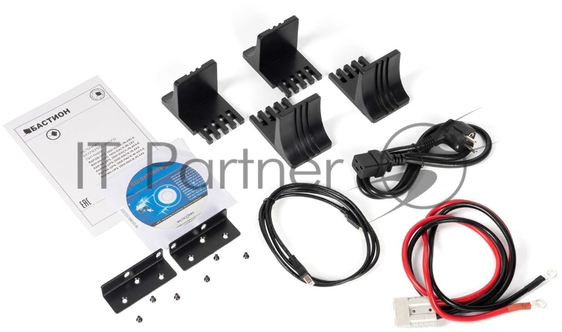 ИБП Бастион RAPAN-UPS 3000-RACK-IN-4X9 {Line-interactive, 3000ВА/2100Вт, USB, 2х EURO, АКБ 4x 9Ah, подкл АКБ блоков} (8938)