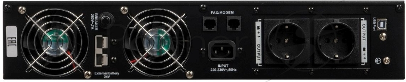 ИБП Бастион RAPAN-UPS 3000-RACK-IN-4X9 {Line-interactive, 3000ВА/2100Вт, USB, 2х EURO, АКБ 4x 9Ah, подкл АКБ блоков} (8938)