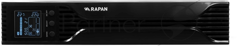 ИБП Бастион RAPAN-UPS 3000-RACK-IN-4X9 {Line-interactive, 3000ВА/2100Вт, USB, 2х EURO, АКБ 4x 9Ah, подкл АКБ блоков} (8938)