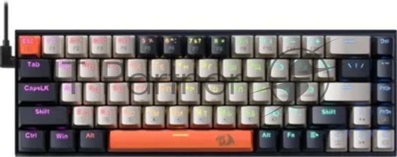 Клавиатура REDRAGON RYZE проводная USB чёрная